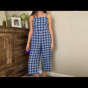 Plaid jumpsuit from Old Navy